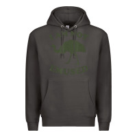 Smoke funny not emu sed emu   not amused ostrich bird Premium Hoodie - linhVisuals