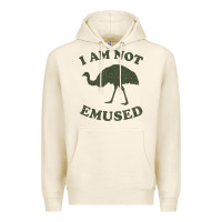 Tofu funny not emu sed emu   not amused ostrich bird Premium Hoodie - linhVisuals