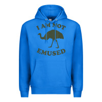 True Royal funny not emu sed emu   not amused ostrich bird Premium Hoodie - linhVisuals