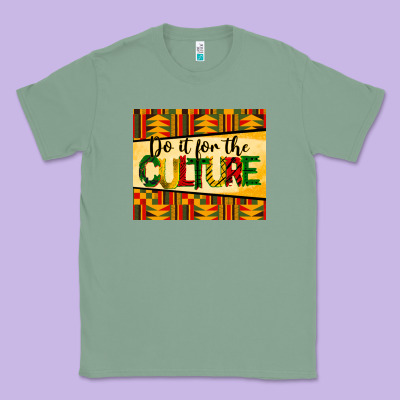 Do It For The Culture Mousepad Classic Tee Designed By Barkaloodesign