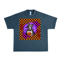 Midnight Navy Halloween American Pitbull Terrier Urban Heavy Tee - LillyAllenDesigns