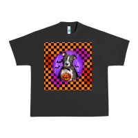 Pigment Black Halloween American Pitbull Terrier Urban Heavy Tee - LillyAllenDesigns