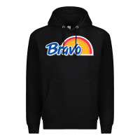 Black bravo supermarket Premium Hoodie - linhVisuals