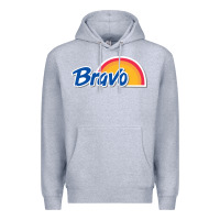 Heather Grey bravo supermarket Premium Hoodie - linhVisuals