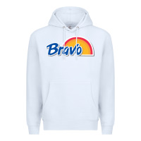 White bravo supermarket Premium Hoodie - linhVisuals
