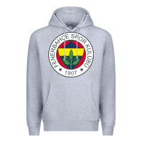 Heather Grey fenerbahçe Premium Hoodie - linhVisuals