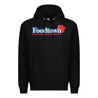 Black foodtown Premium Hoodie - linhVisuals