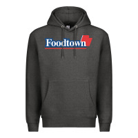 Charcoal Heather foodtown Premium Hoodie - linhVisuals