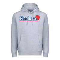 Heather Grey foodtown Premium Hoodie - linhVisuals