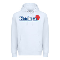 White foodtown Premium Hoodie - linhVisuals