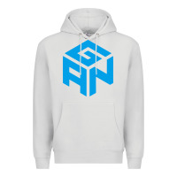 Dove Grey gancube Premium Hoodie - linhVisuals