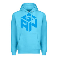 Ocean Blue gancube Premium Hoodie - linhVisuals