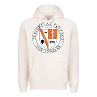 Pale Pink Occidental College Premium Hoodie - linhVisuals
