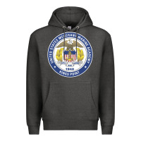 Charcoal Heather United States Merchant Marine Academy Premium Hoodie - linhVisuals
