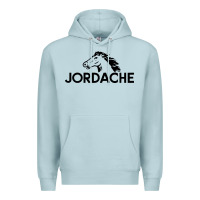 Blue Mist jordache Premium Hoodie - linhVisuals