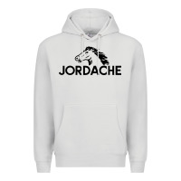 Dove Grey jordache Premium Hoodie - linhVisuals