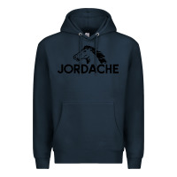 Navy jordache Premium Hoodie - linhVisuals