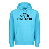 Ocean Blue jordache Premium Hoodie - linhVisuals