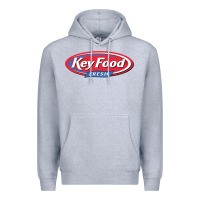 Heather Grey keyfood fresh Premium Hoodie - linhVisuals