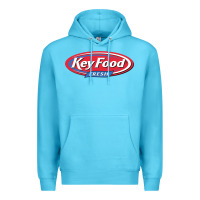 Ocean Blue keyfood fresh Premium Hoodie - linhVisuals