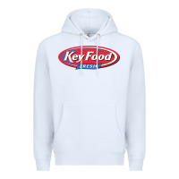 White keyfood fresh Premium Hoodie - linhVisuals