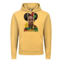 Vintage Mustard juneteenth african girl Vintage Hoodie - BarkalooDesign