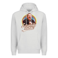Dove Grey serenity later serenity now Premium Hoodie - linhVisuals