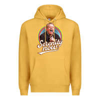 Mustard serenity later serenity now Premium Hoodie - linhVisuals
