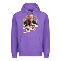 Purple serenity later serenity now Premium Hoodie - linhVisuals