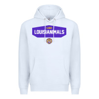 White lsu louisianimals Premium Hoodie - linhVisuals