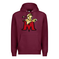 Burgundy molloy merch Premium Hoodie - linhVisuals