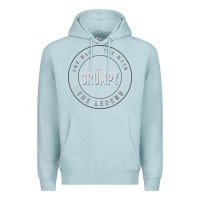 Blue Mist graphic 365 grumpy the legend men funny gift Premium Hoodie - linhVisuals