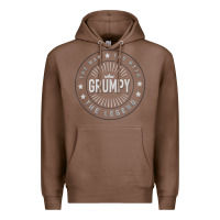 Chestnut graphic 365 grumpy the legend men funny gift Premium Hoodie - linhVisuals