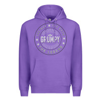 Purple graphic 365 grumpy the legend men funny gift Premium Hoodie - linhVisuals