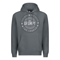 Rock graphic 365 grumpy the legend men funny gift Premium Hoodie - linhVisuals