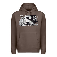 Coffee guernica artwork Premium Hoodie - linhVisuals