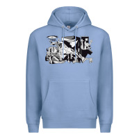 Colony Blue guernica artwork Premium Hoodie - linhVisuals