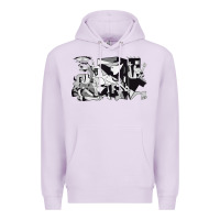 Lilac guernica artwork Premium Hoodie - linhVisuals