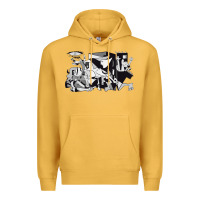 Mustard guernica artwork Premium Hoodie - linhVisuals