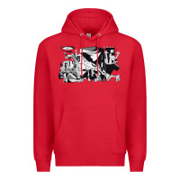 Red guernica artwork Premium Hoodie - linhVisuals