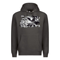 Smoke guernica artwork Premium Hoodie - linhVisuals
