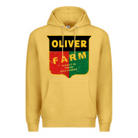 Antique Gold oliver farm Premium Hoodie - linhVisuals