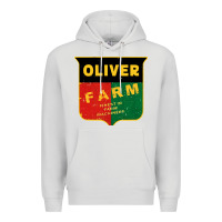 Dove Grey oliver farm Premium Hoodie - linhVisuals