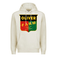 Oatmeal Heather oliver farm Premium Hoodie - linhVisuals