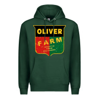 Sports Green oliver farm Premium Hoodie - linhVisuals