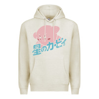 Oatmeal Heather kirby kanji Premium Hoodie - linhVisuals