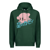 Sports Green kirby kanji Premium Hoodie - linhVisuals