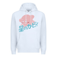 White kirby kanji Premium Hoodie - linhVisuals