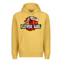Antique Gold clever girl Premium Hoodie - linhVisuals
