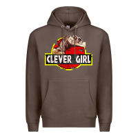 Coffee clever girl Premium Hoodie - linhVisuals